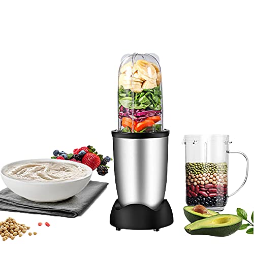 Personal Blender Smoothies Maker 205W Small Blender Juicer with 1 x 400 ml Tritan Blending Bottles Mini Jug Blender for Smoothie, Milkshake, Fruit Vegetables Drinks 3sets