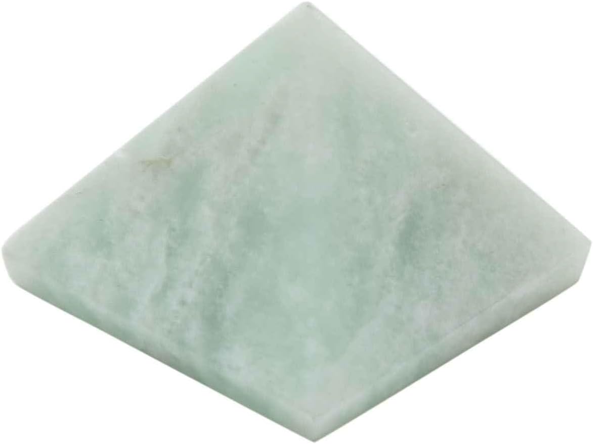 Blessfull Healing Reiki Crystal Amazonite Pyramid - (1 pcs)
