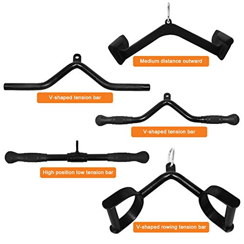 BESPORTBLE, barra em forma de V, acessórios para levantamento de peso para musculação em formato de