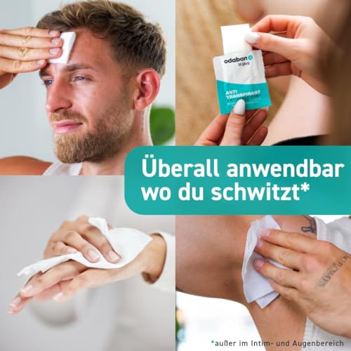 Deo Stick Odaban et lingettes douceur efficace contre la sueur