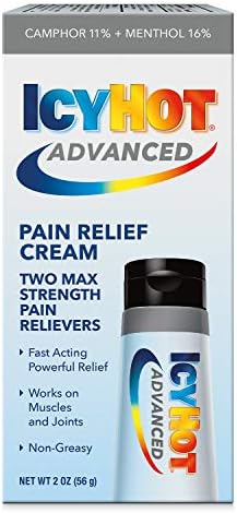 Icy Hot Advanced Relief Pain Relief Cream, 2 Ounces