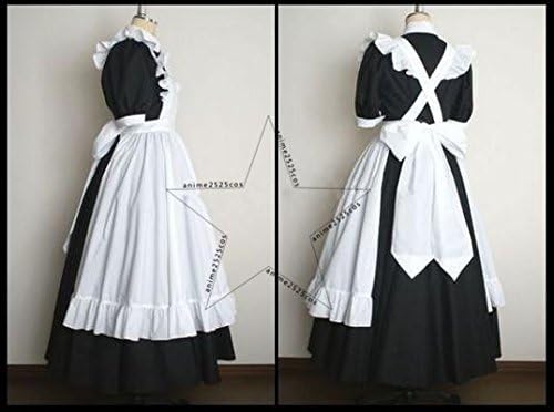 Amazon クラシカルロングメイド服 コスプレ衣装 オーダー可能 クリスマス ハロウィン イベント仮装 コスチューム コスプレ 仮装 通販