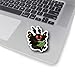 30pcs Mothman Christmas Stickers – Funny Cryptid Holiday Vinyl Decals for Laptops, Water Bottles, Journals, Gifts – Cute Spooky Xmas Sticker Pack for Teens, Fans, and Scrapbooking