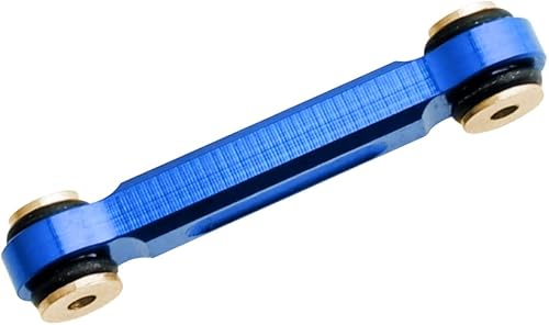 Miniatura 8 de HobbyPark Varilla de dirección de aluminio Enlaces de amarre de alto ajuste para Axial SCX24 Gladiator Bronco C10 JLU Deadbolt B17 124 RC Crawler