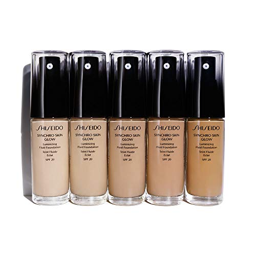 Image of Shiseido Syncro Skin Glow Luminizing Fluid Foundation, Golden 3, 30ml