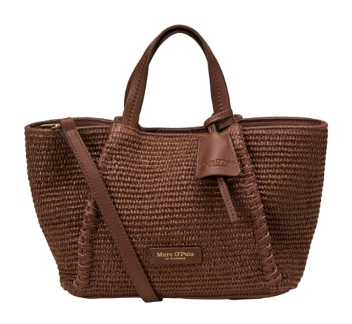Sac à main Elsa Marc O'Polo un cuir crossbody brun d'exception