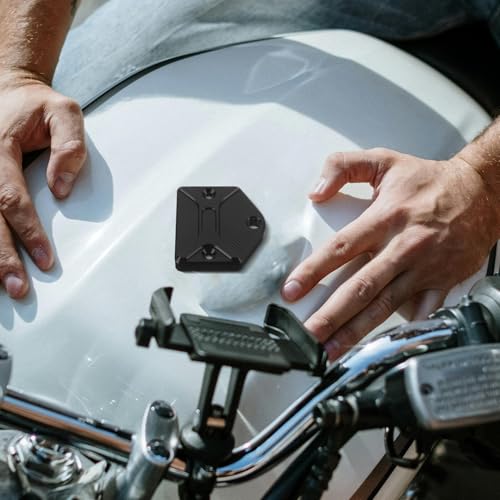 Cubierta de aluminio para depósito de moto Sosoport compatible varios modelos 7