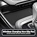 ZENGZJCX Wireless Charging Anti-Slip Mat for Sub@ru Crosstrek Accessories(Premium/Sport/Limited/Wilderness), Black Silicone Protective Pad for 2025 2024 Sub@ru Crosstrek Accessories