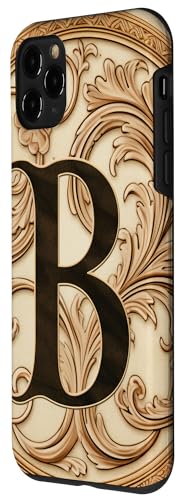 Image of iPhone 11 Pro Boho Chic Floral Wreath Latter M Cute Pastel Case