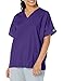 Cherokee Women's V-Neck Scrub Top, Grape, Medium