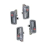 Advance Ignition Front or Rear Left or Right Set 4PCS Interior Inside Door Handle Gray Compatible with Toyota 92-96 Camry 1992 1993 1994 1995 1996