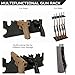 OCQOTAT Widen Foam Gun Rack with Buttstock Rest Padding 1 Set - Gun Safe Accessory for Rifles with Scope, Scoped Rifle Storage Rest,Rifle and Shotgun Organization,Gun Holder for Gun Cabinet Rifle Safe