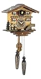 Altura: 20 cm Trenkle Reloj cucú de Cuarzo Casa Suiza TU 458 Q