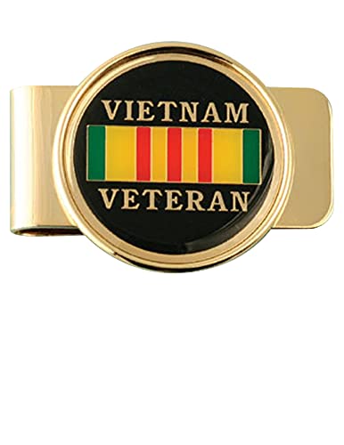 Vietnam Service Ribbon US Military Money Clip - Veteran Owned Business