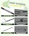 SMOQIO Snake Grabber Tool, 47in Compact Power Snake Tongs, All-Aluminum Alloy Reptile Catcher Grabber with Anti-Slip Grip, Wide Jaw Multi-Function Handling Tool with Lock