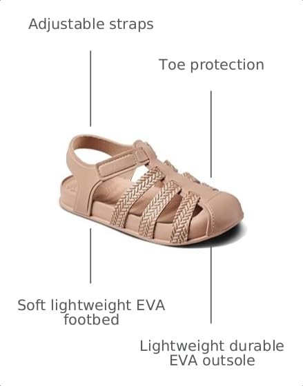 Image of REEF Kids' Water Beachy Fisherman Sandals