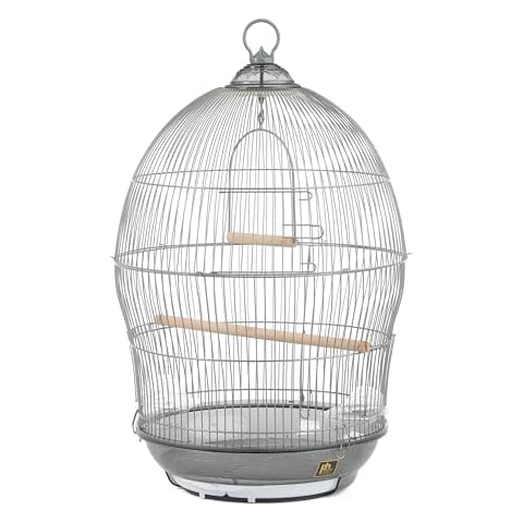 Prevue Sonata Bird Cage in Gray Cover