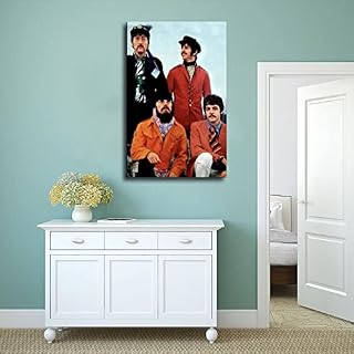 Poster sur toile Beatles Strawberry Fields – Décoration de chambre à coucher – Paysage sportif – Décoration de bureau… - Les Beatles, Paul McCartney, John Lennon, RIngo Starr, George Harrison Poster sur toile Beatles Strawberry Fields - Décoration de chambre à coucher - Paysage sportif - Décoration de bureau… – Image 4