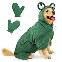 SuperFurDogs! Absorberende microvezel honden handdoek & handschoen