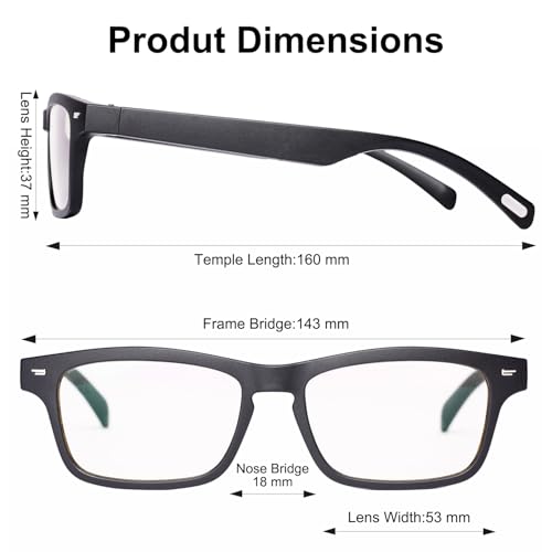 Image of GenXenon AI Glasses for Men Women, AI Translator Powered by ChatGPT with Real-Time Translation(160+Languages), UV400 Photochromic Lenses Smart Sunglasses, Bluetooth Glasses for Travel /Business /Study