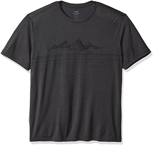 Icebreaker Merino Men's Tech Lite Short Sleeve Crewe Tee Approach Graphic