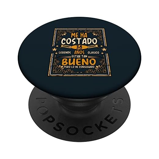 Me Ha Costado 38 Años Estar Tan Bueno 38 Cumpleaños PopSockets PopGrip Intercambiable