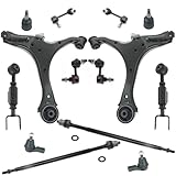 TRQ Front and Rear Steering & Suspension Kit Ball Joint Control Arm Sway Bar Stabilizer Link Tie Rod...