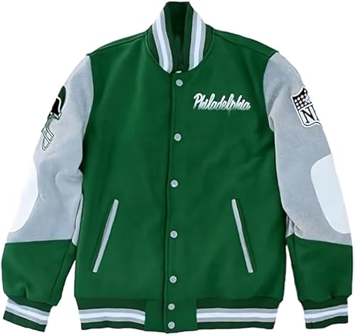 Royal Touch Lady Princess Eagle Varsity Letterman Jacket2