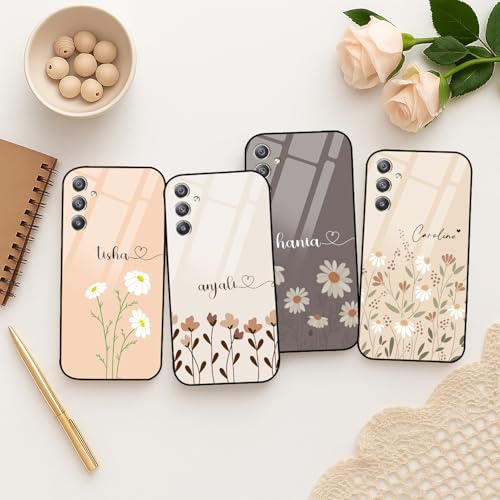 Image of COLORflow Back Cover Compatible with Samsung A34 5G | Floral Family Customized | Shockproof TPU Bumper with Camera Protection Back Cover Compatible with Samsung Galaxy A34 5G