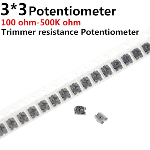 Résistance variable réglable miniature de 1M Ohm pour calibrage précis