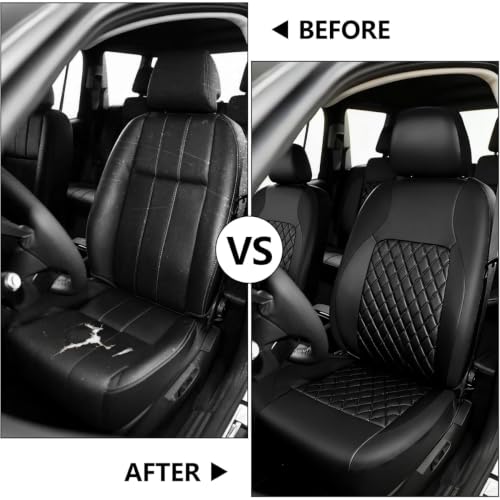 Housses de siège pour Nissan Juke en polyuréthane perforé et respirant - 6