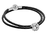 Set comprenant un bracelet et un bead décoratif - Facile à personnaliser avec d'autres charms Pandora pour varier les styles selon l'envie