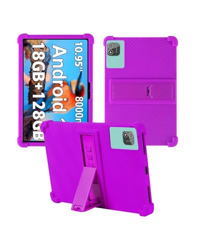 Coque tablette Azeyou T606 en silicone souple et antichoc de 11 pouces