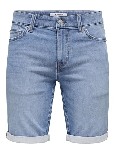 Only ONSPLY Life Jog Blue Shorts PK 8584, blau(bluedenim), Gr. XXL