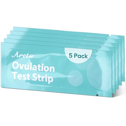 Areta Ovulation Test Strips - 5 Count LH Test Kit | Expiration Date 07/11/2026