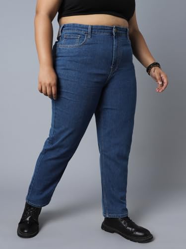 Image of HIGH Star Women's Regular Fit Mid Rise Jeans