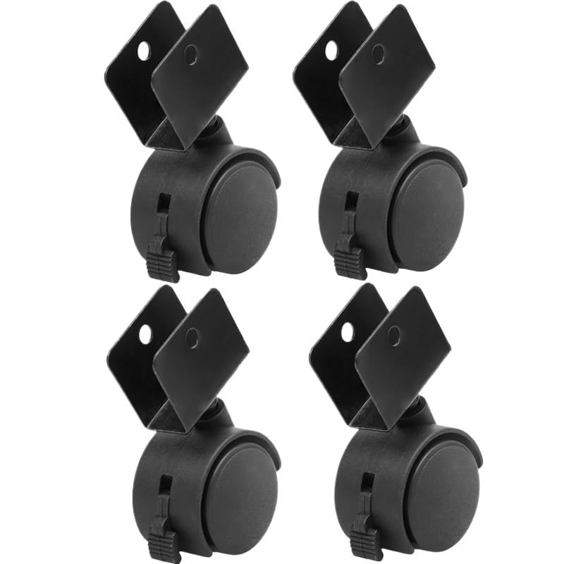 Roulettes de rechange 40 mm robustes pour stopper les rayures de chaise de bureau