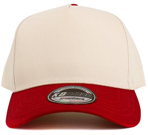 Image of KBETHOS Pro Style 5 Panel Rope Baseball Cap with Adjustable Snapback