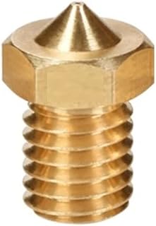 APAAZO 3D Printer Parts Brass Nozzle For 3D V5 V6 Hotend J-head 1.75mm 3mm Filament Extruder 0.2 0.3 0.4 0.5 0.6 0.8 1mm Compatible With Heat Break (Color : 20PCS, Size : 1.75 0.8)