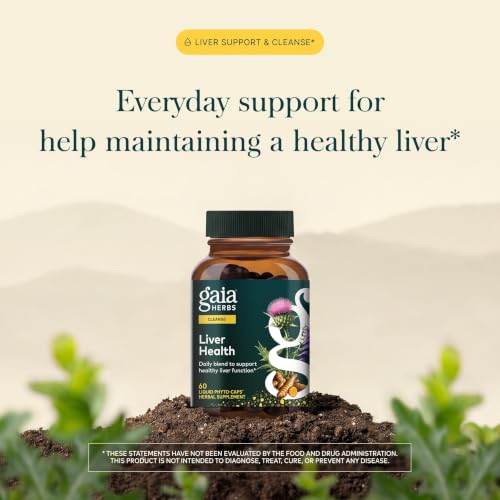 Gaia Herbs Liver Health Vegan Capsules