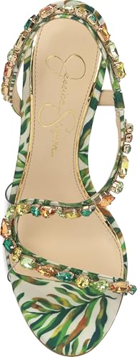 Image of Jessica Simpson Jaycin Embellished Heeled Sandals