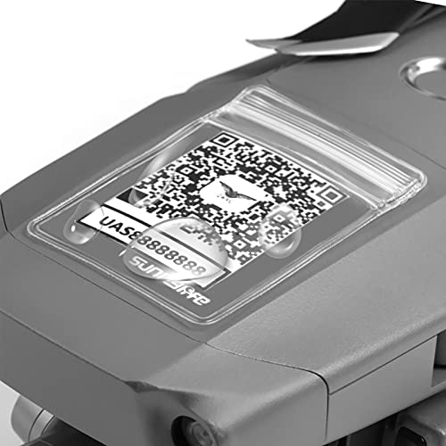Moniel Saco impermeável 5pcs com código QR para drone compatível com Mavic 2 Mavic Pro Mavic Air Pha