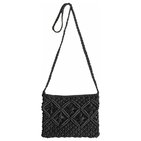 GWAWG Handwoven Crossbody Purse for Summer Cover