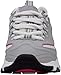 Skechers Women's D'Lites Original Lace-Up Sneaker, Grey/Pink, 9 M US