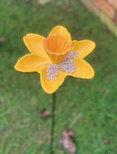 Daffodil Iron Bird Feeder By Heaven Sends