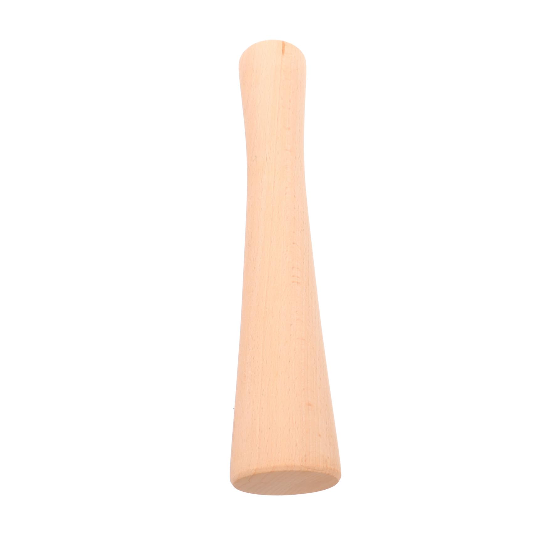 BESTYASH Pilon en bois ergonomique pour choucroute - Accessoire de fermentation stable avec poignée confortable - Presse-herbes durable pour légumes et fermentation des légumes à la maison