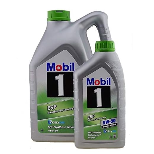 Olio motore Mobil 5W30 ESP LT. 6
