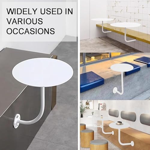 Mesa de centro de pared estable con base de acero inoxidable de alta gama 7