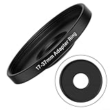 Compatibilité Step-Up de 37 mm à 17 mm : connecte facilement les téléobjectifs mobiles 20-60X à des systèmes de filtre de 37 mm, permettant la photographie macro et grand angle avec filetage pour une fixation sûre et des possibilités créatives étendues.