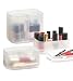 Produktbild Zeller 14705 Kosmetik-Box, 3-er Set, stapelbar, Kunststoff Plastik, transparent, 15,6 x 11,3 x 12,4 cm